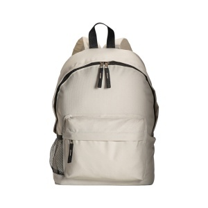 600D polyester 3-pocket backpack (one mesh side pocket). Adjustable shoulder straps - Img 7