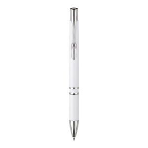 ABS push-button ballpoint pen. Chrome clip and details - Img 19