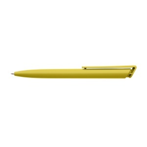 ADO™ BOIA Plastic ballpoint pen yellow - Img 3
