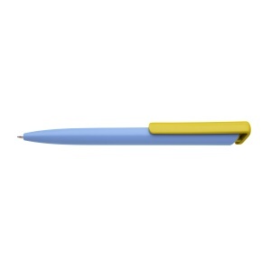 ADO BOIA Plastic ballpoint pen light blue - Img 7