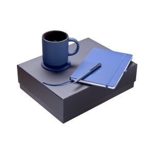 ADO NAVARO set ballpoint pen + notebook + mug
