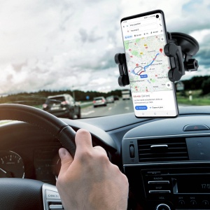 AK™ YUNIBA - 3 in 1 car mount - suction cup for windshield, dashboard and air vent clamp