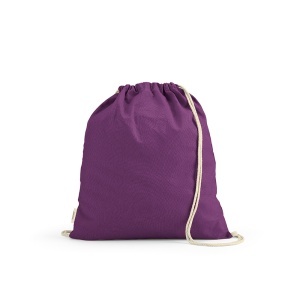 AO Geantă Lhotse cu șnur din bumbac 140 g/m². Curele din frânghie de bumbac.