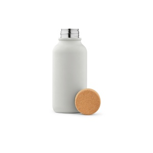 AO Sticlă Volga rSS și capac de plută 530 ml. Perete simplu și etanșă