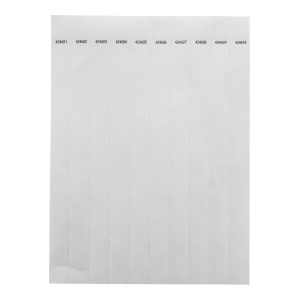 AP™ Brățări Tyvek (10 Buc)
