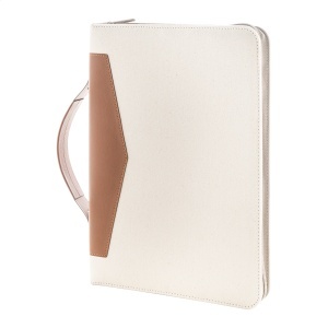 AP Carbasa Zip - recycled canvas document folder