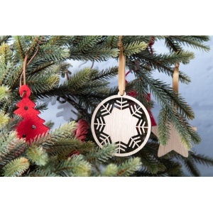 AP Lundamo - Christmas tree ornament, snowflake
