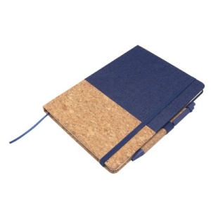 AX™ Cork notebook A5 with ball pen | Layla - Img 2