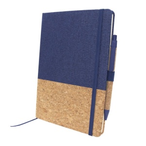 AX™ Cork notebook A5 with ball pen | Layla - Img 3