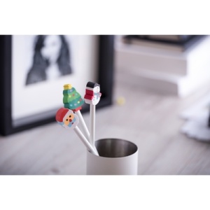 AX™ Pencil with eraser, Christmas pattern - Img 5