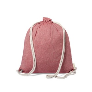 AX™ Recycled cotton bag 2 in 1, drawstring bag and shopping bag - Img 5
