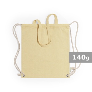 AX™ Recycled cotton bag 2 in 1, drawstring bag and shopping bag - Img 15