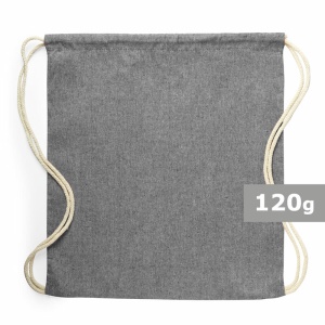 AX™ Recycled cotton drawstring bag - Img 3