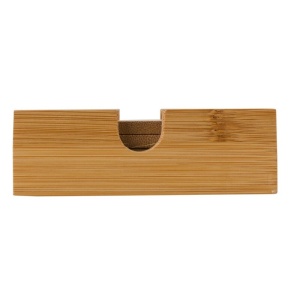 AX™ Set coaster din bambus pentru cupe, 4 bucăți - Img 6