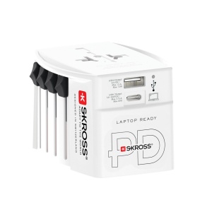 AX Adaptor de călătorie SKROSS MUV 65W PD cu cablu USB C