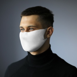 AX Reusable face mask with filter space and silver ions