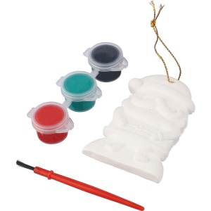 AX Santa for painting, paints and a brush