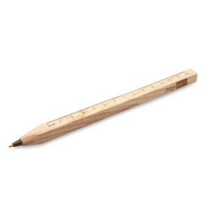 AX Wooden ball pen with a square cross-section shaft | Arisoa