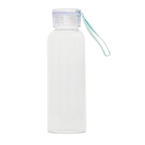 AZURE glass water bottle 500 ml - Img 3