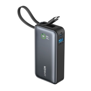 Baterie externă Anker Nano 30W, cablu USB-C încorporat - Img 3