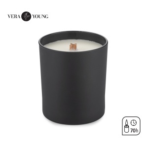BC Lumânare din ceară de soia 220g - Rodie neagră - VERA YOUNG