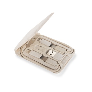 BLUE C™ Mobile stand with charging cables OLIN