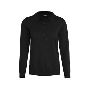Brighton Long Sleeve Polo Women - Elegant Knitted Polo Fabric: 190 g/m² - Img 3