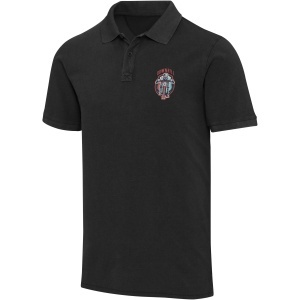 Calgary 200 g/m2 washed men's polo - Img 7