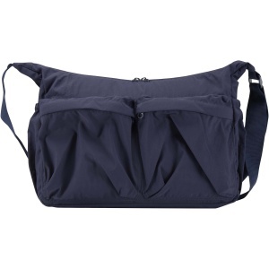 Calli 13" GRS recycled nylon laptop messenger bag - Img 4