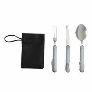 CAMPING - 3 piece outdoor cutlery set - Img 3