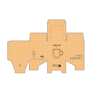 AO Cană Narva din ceramică 490ml