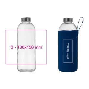CM™ Sticlă de 1000ml în husă neopren