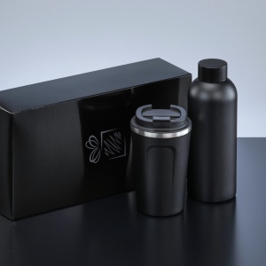 CO Nordic Set: sticlă termică pentru apă 500 ml și cană termică 350 ml