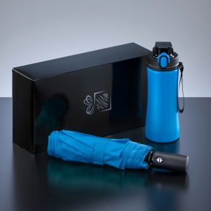 CO Primo Everyday Set: sticlă de apă 550 ml și umbrelă complet automată Harvard