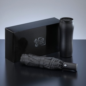 CO Primo Set: cană cu vid 400 ml și umbrelă automată