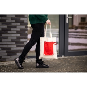 Cotton foldable shopping bag | Arlo - Img 2