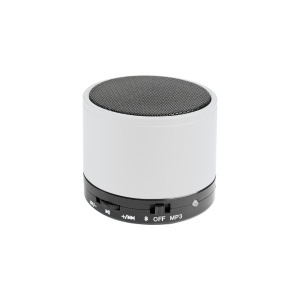 Cylindrical, metal Bluetooth V 3.0 mini speaker with microphone for loudspeaker calls - Img 1
