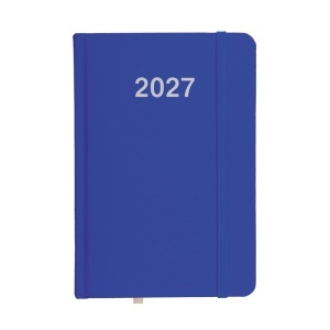 Daily planner 2027, hard laminated cardboard cover