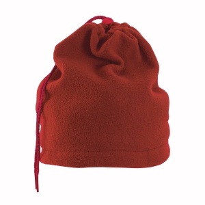Fleece snood/beanie with adjustable drawstring - Img 10