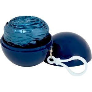 Fog poncho in round plastic container with carabiner - Img 5