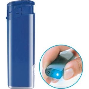 Gathered™ Bricheta Flameclub piezo cu lanterna LED