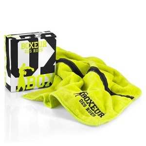 GC Gym towel with pocket boxeur des rues