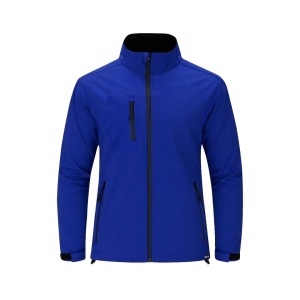 Grifter - Jacket Triple Layer. Outside: Soft Shell, 94% Polyester RPET/ 6% Elastane. Inside: 100% Polyester Micropolar RPET. 340 g/ m2 Wind and Water Resistant