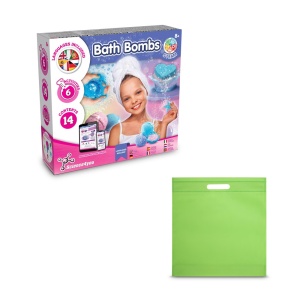 hi!™ Bath Bombs Kit IV Joc educațional furnizat cu o pungă cadou nețesută (80 g/m²)