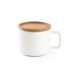 hi!™ FANGIO Ceramic mug with lid and bamboo base 230 mL - Img 12