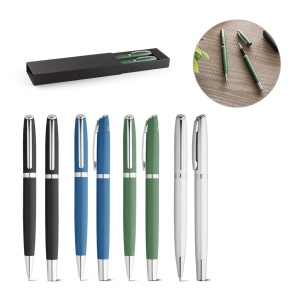 hi!™ RE-LANDO-SET Set de pix și roller cu corpul din aluminiu reciclat (100% rAL) - Img 1
