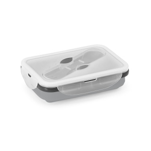 hi!™ SAFFRON Cutie prânz. Cutie ermetică retractabilă din silicon și PP 640 mL