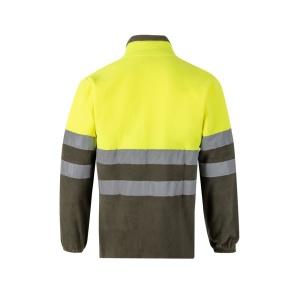 hi!™ VL EROS Jachetă fleece în două tonuri (280g/m²), din poliester (100%)