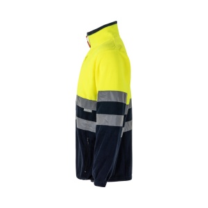 hi!™ VL EROS LARGE Jachetă fleece în două tonuri (280g/m²), din poliester (100%)