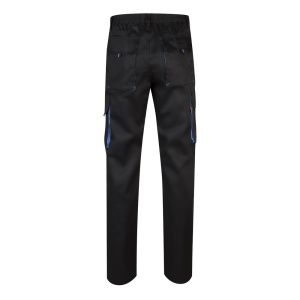 hi!™ VL HYPNOS Pantaloni de twill cu buzunare multiple în două tonuri (200g/m²), din bumbac (35%) și poliester (65%)